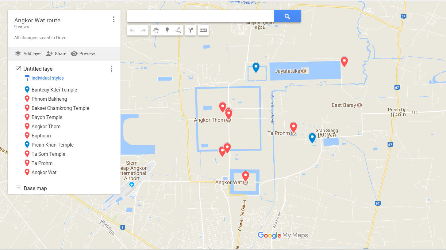 April 24 27 Siem Reap Angkor Wat Cambodia Routinedetour Com   Angkor Wat Route 